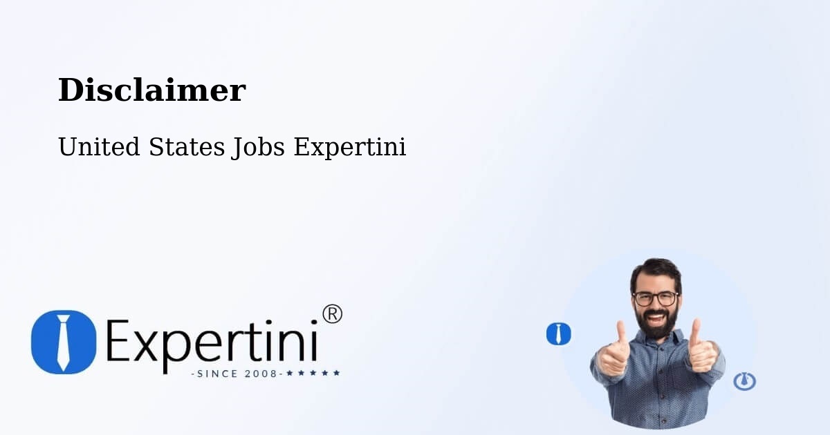 Disclaimer – Budd Lake - United States Jobs Expertini