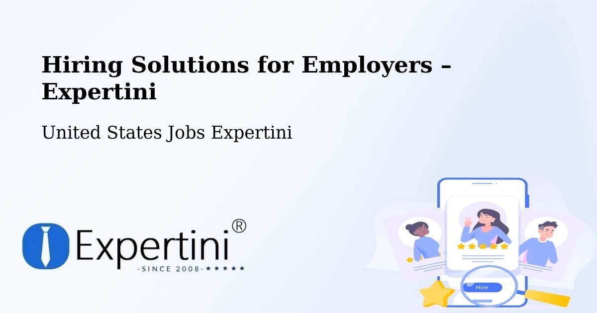 Hiring Solutions for Employers in Budd Lake - Budd Lake, United States Jobs Expertini