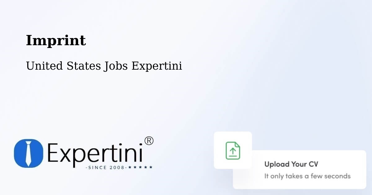 Imprint – Budd Lake - United States Jobs Expertini