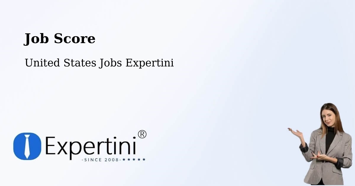 Job Score & Job Description Score Tool – Budd Lake - United States Jobs Expertini