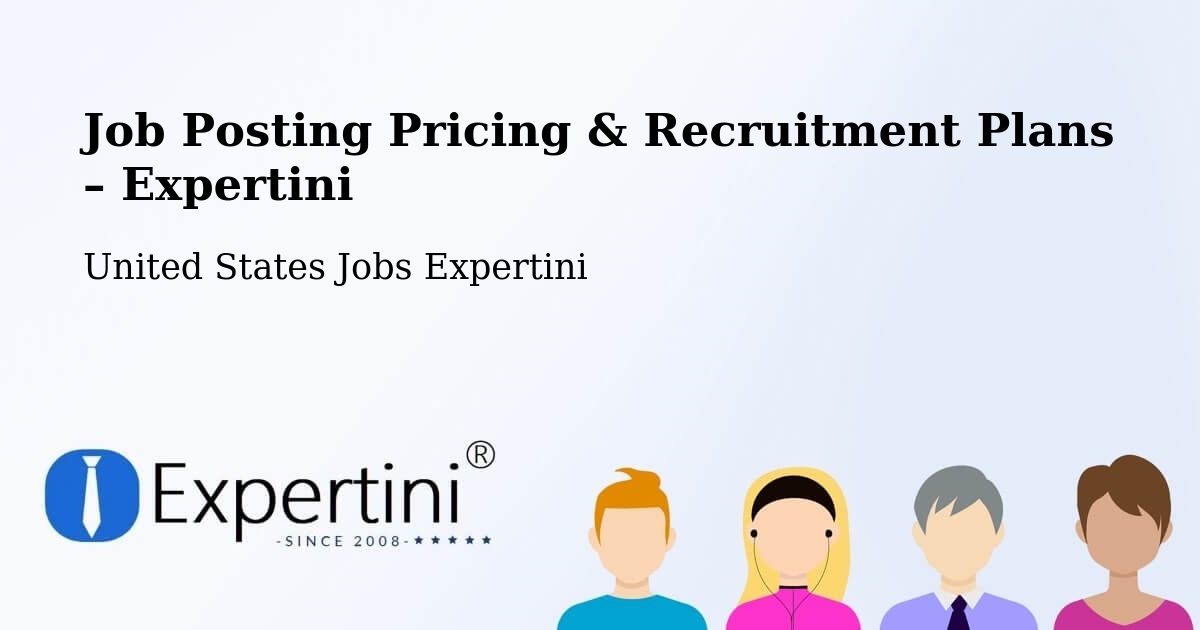 Job Posting Pricing & Recruitment Plans – Budd Lake - Budd Lake, United States Jobs Expertini